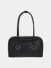 Женская сумка MARGESHERWOOD Soft Boston Black Plain