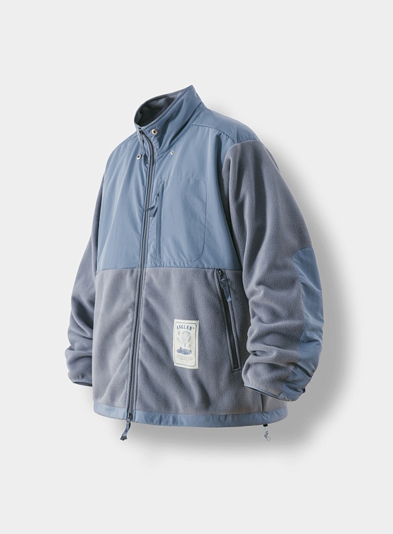 Куртка ANGLAN Fluffy Color Fleece Jacket Grey