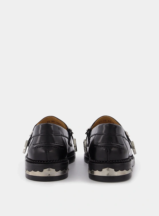 Лоферы TOGA Metal Polido Black