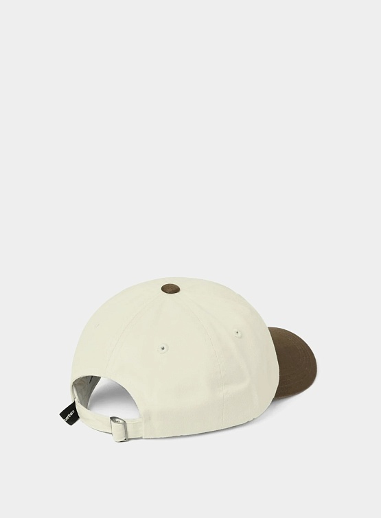Кепка thisisneverthat T-logo cap Ivory/Brown