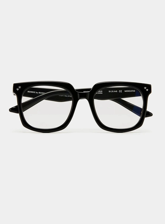 Очки Bonnie Clyde Mercutio Black & Clear Lens