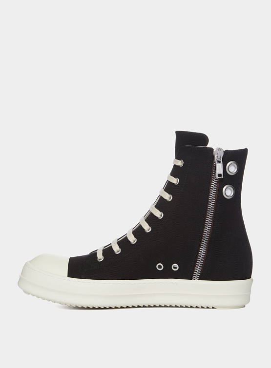 Кеды RICK OWENS Drkshdw Sneaks Black/Milk/Milk