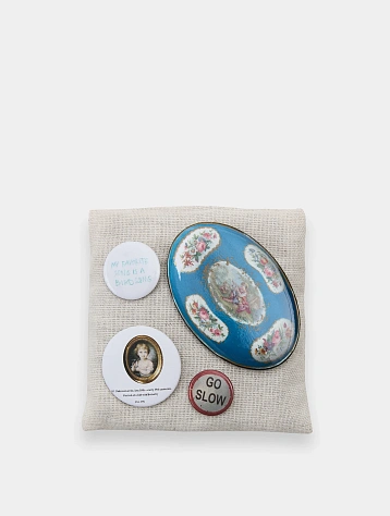 Набор значков STUDIO SLOW X SINIY VSADNIK EXCLUSIVE Go Slow Pins