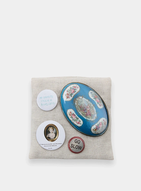 Набор значков STUDIO SLOW X SINIY VSADNIK EXCLUSIVE Go Slow Pins