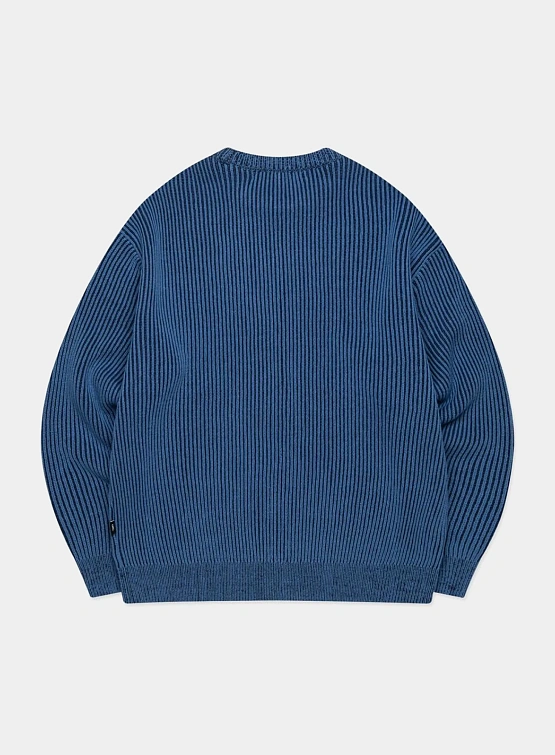 Свитер LMC Micro Box Two Tone Knit Blue