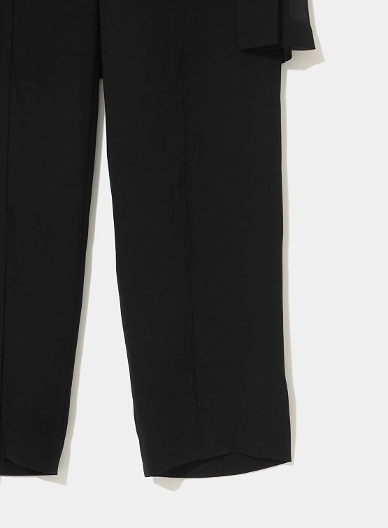 Женские юбка-брюки UNDERCOVER Straight Georgette Pleated Black