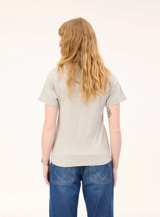 Футболка Carne Bollente The Pooch Smooch Melange Grey