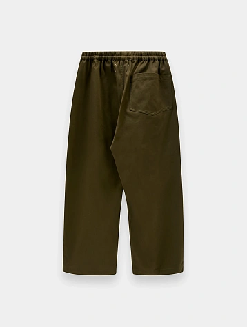 Брюки Maison Margiela Pleated Drawstring Khaki