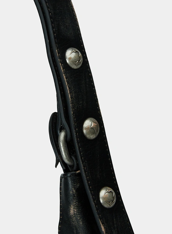 Сумка Thug Club Washed Leather Multi Pocket Black