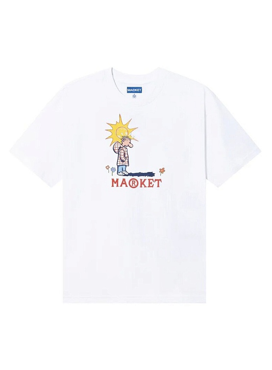Футболка MARKET Shadow Work T-Shirt White