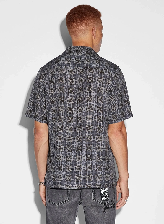 Рубашка Ksubi Plus Resort SS Shirt Navy