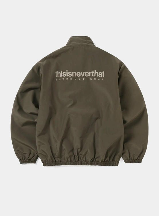 Ветровка thisisneverthat INTL. Team Jacket Brown