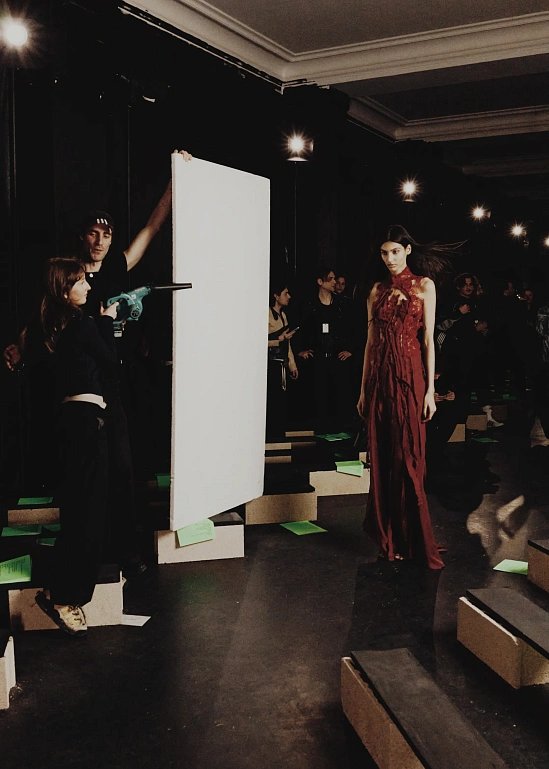 Гости показа и закулисье Ottolinger FW’26