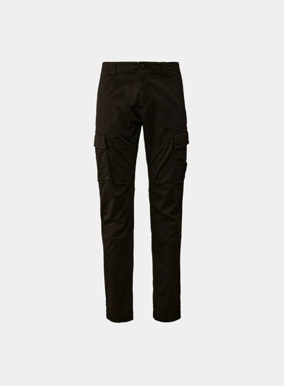 Брюки C.P. Company Stretch Sateen Cargo Lens Black
