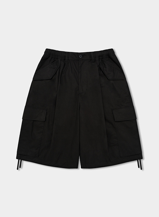 Шорты ANGLAN Field Wide Cargo Half Pants Black