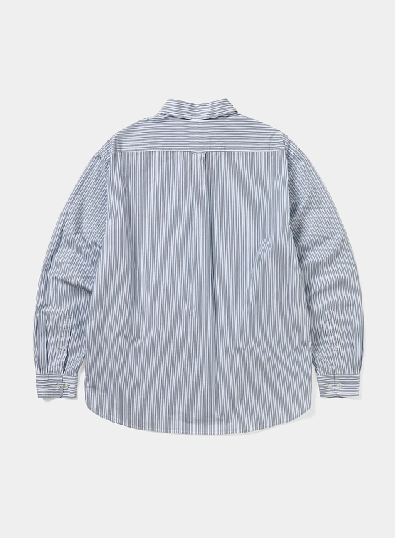 Рубашка thisisneverthat DSN Striped Shirt White