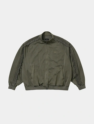 Толстовка AJOBYAJO Lace Trimming Raglan Track Khaki