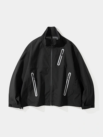 Куртка Uniform Bridge 3 Layer Zip Training Jacket Black