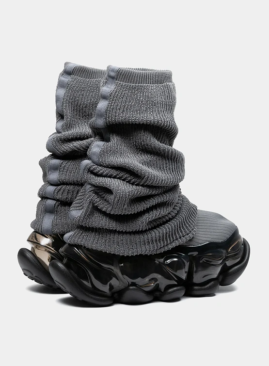 Женские кроссовки GROUNDS Skyscraper Loose Socks Grey