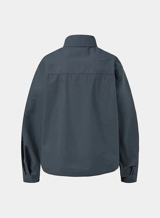 Рубашка AMOMENTO Basic Pocket Navy