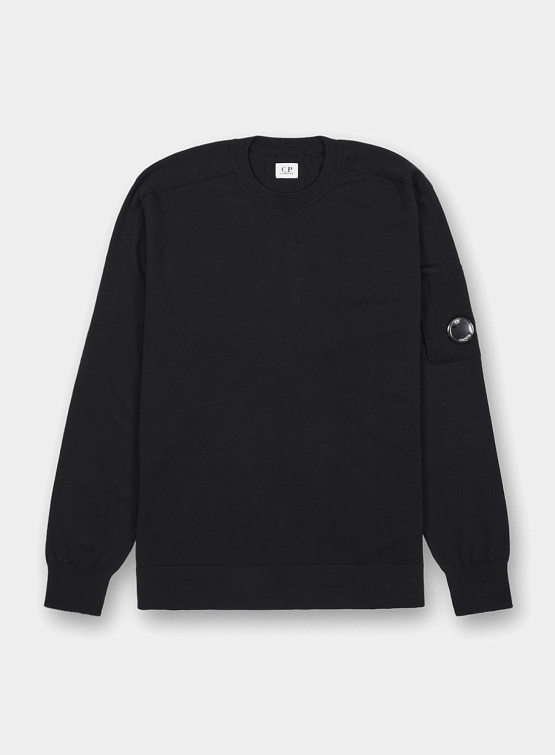 Джемпер C.P. Company Extra Fine Merino Wool Knit Black
