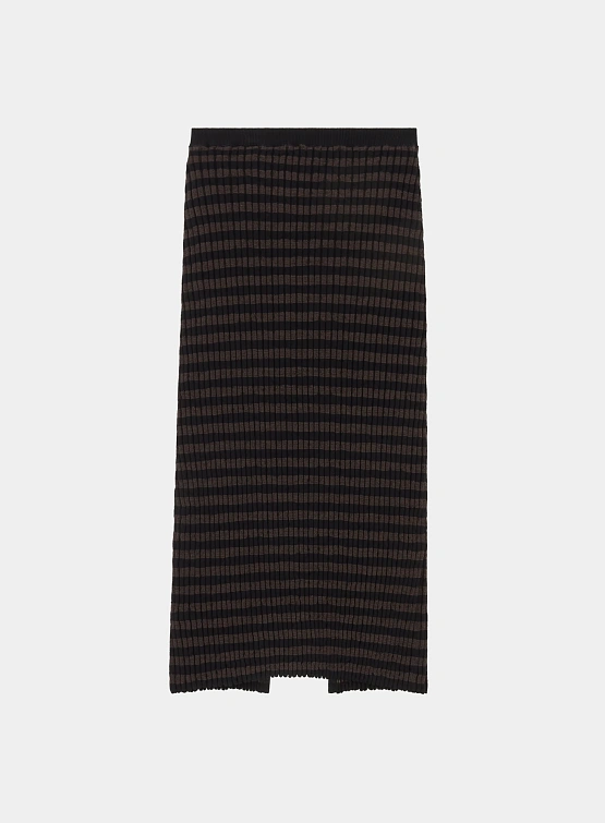 Женская юбка MM6 Maison Margiela Midi Black