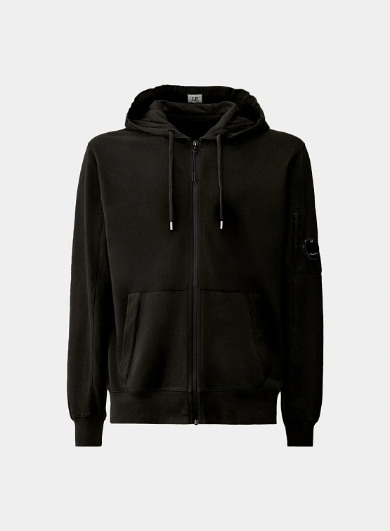 Зип-худи C.P. Company Light Fleece Full Zip Black
