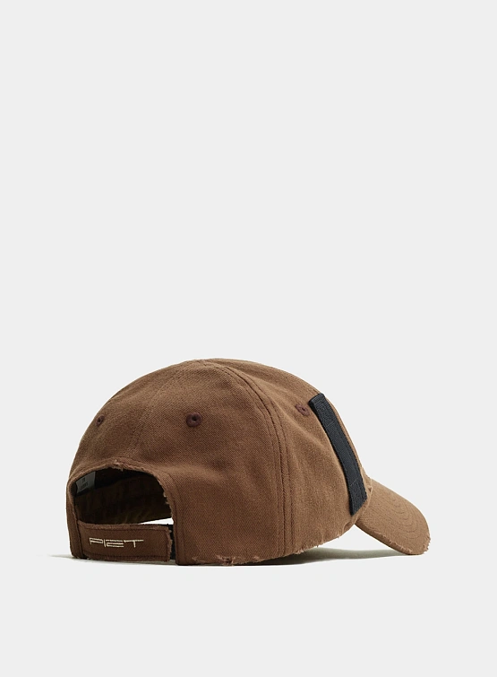 Кепка PIET x OAKLEY Nano Logo Studded Dark Brown