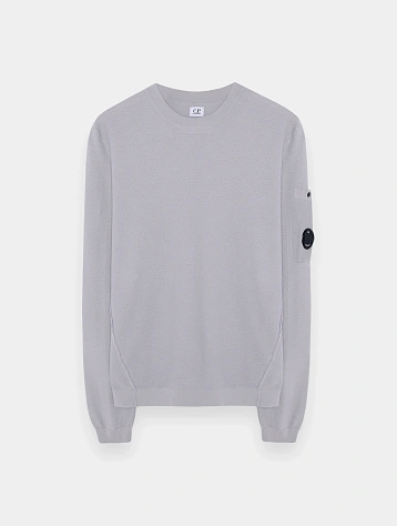 Свитшот C.P. Company Cotton Crepe Knit Drizzle Grey