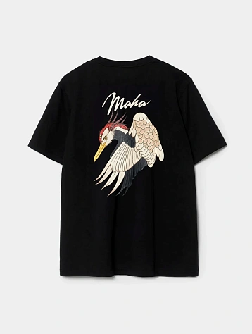Футболка MAHARISHI 1580 Year Of The Crane Black