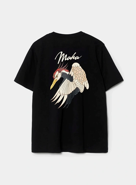 Футболка MAHARISHI 1580 Year Of The Crane Black