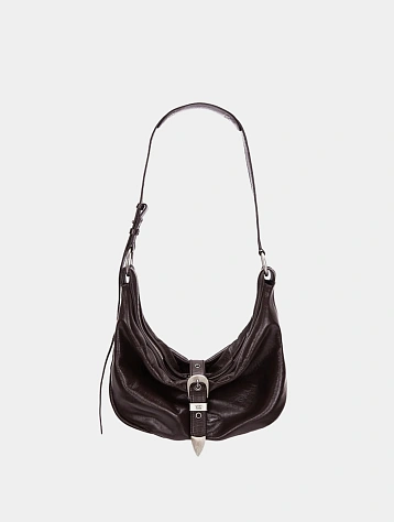 Сумка MARGESHERWOOD Belted Hobo Medium Dark Brown