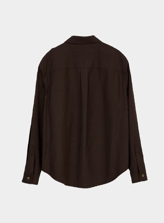 Рубашка Recto Bohemian Detail Shirt Vintage Brown