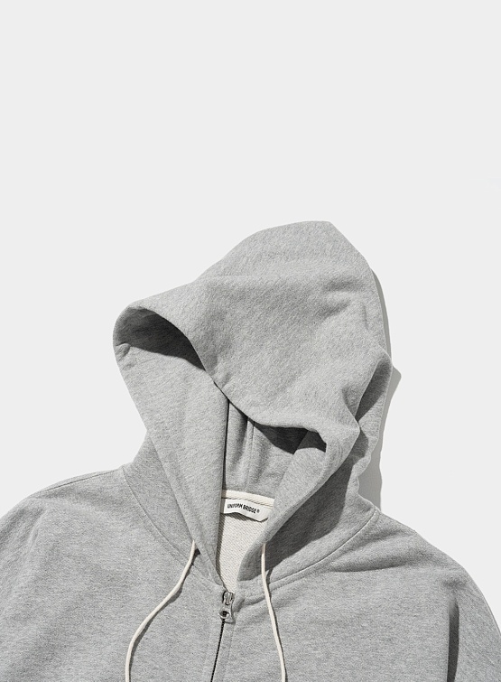 Зип-худи Uniform Bridge Basic Sweat Hood Zip 8% Melange