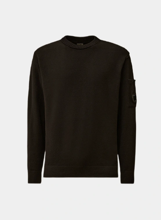 Свитер C.P. Company Soft Cotton Stretch Crewneck Black