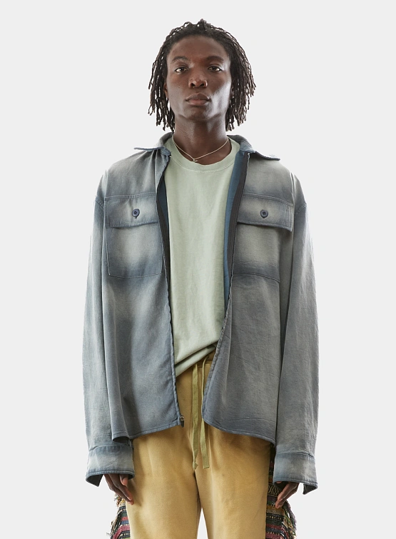 Рубашка ALCHEMIST Roy Long Sleeve Dark Navy