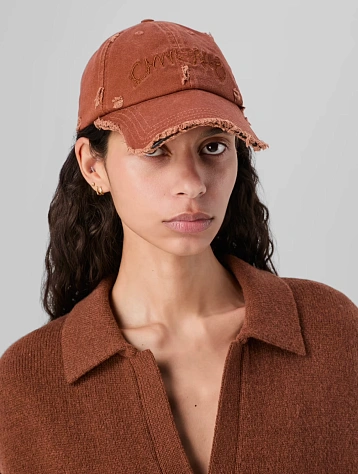 Кепка CAMPERLAB Faded Terracotta Distorted Washed