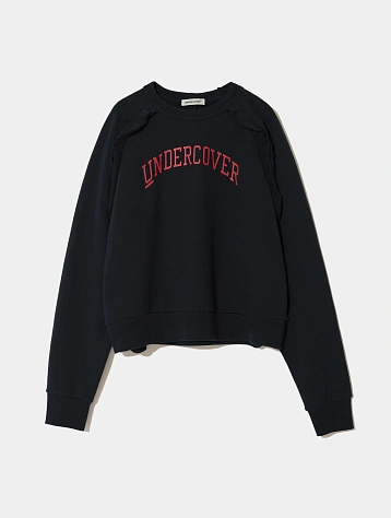 Женский свитшот UNDERCOVER Sweat Ruffle Navy