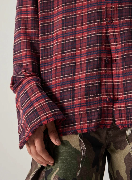 Рубашка 424 Flannel Embroidered Red