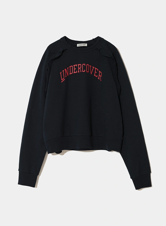 Женский свитшот UNDERCOVER Sweat Ruffle Navy