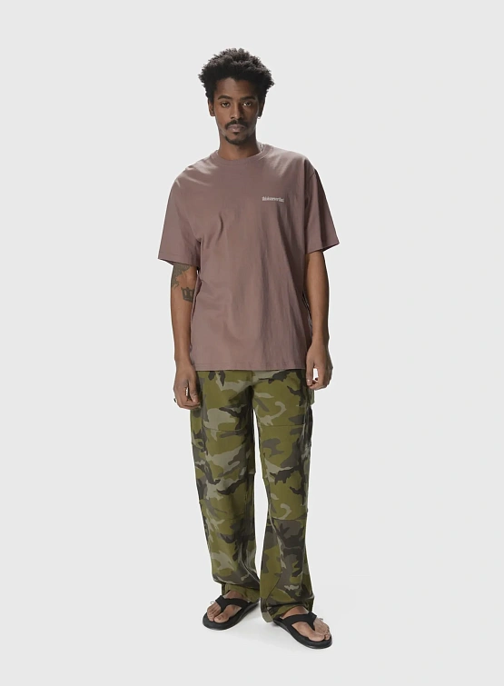 Футболка thisisneverthat 4 Panels Tee Dusty Pink