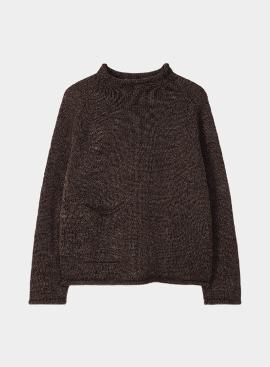 Свитер XENIA TELUNTS Fisherman Sweater Brown