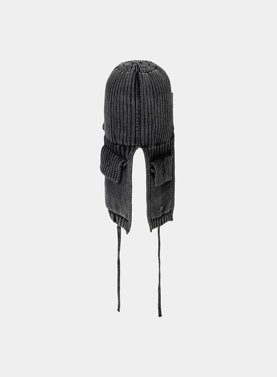 Шапка AJOBYAJO Washed Knit Trooper Charcoal