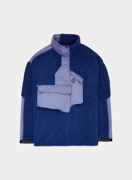 Толстовка A-COLD-WALL* Bonded Axis Fleece Rich Blue