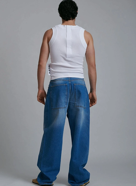 Женский топ ABRA Toy Tank Top White