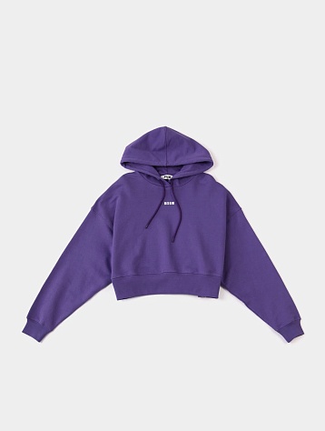 Худи MSGM MICRO LOGO PURPLE