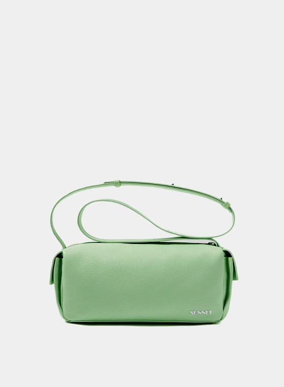Сумка Sunnei Labauletto Acid Green
