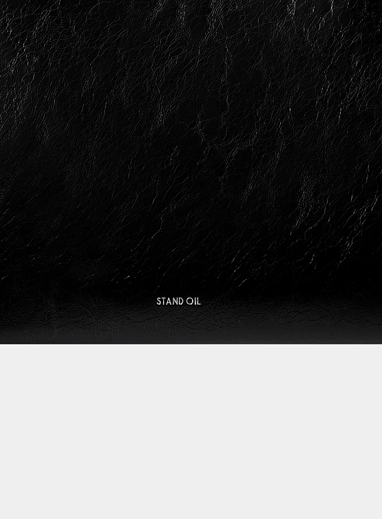 Женская сумка STAND OIL Oblong Bag Stitch Black