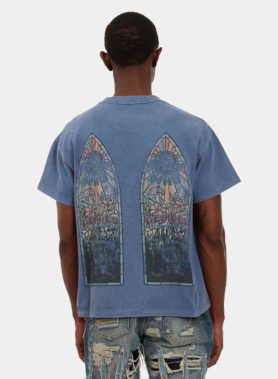 Футболка WHO DECIDES WAR Faded Vintage Grey