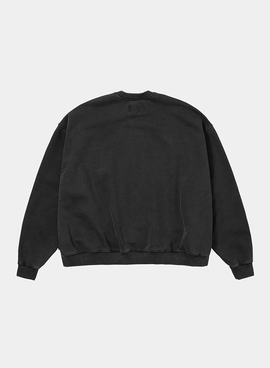 Свитшот AJOBYAJO Twofold Wide Washed Charcoal